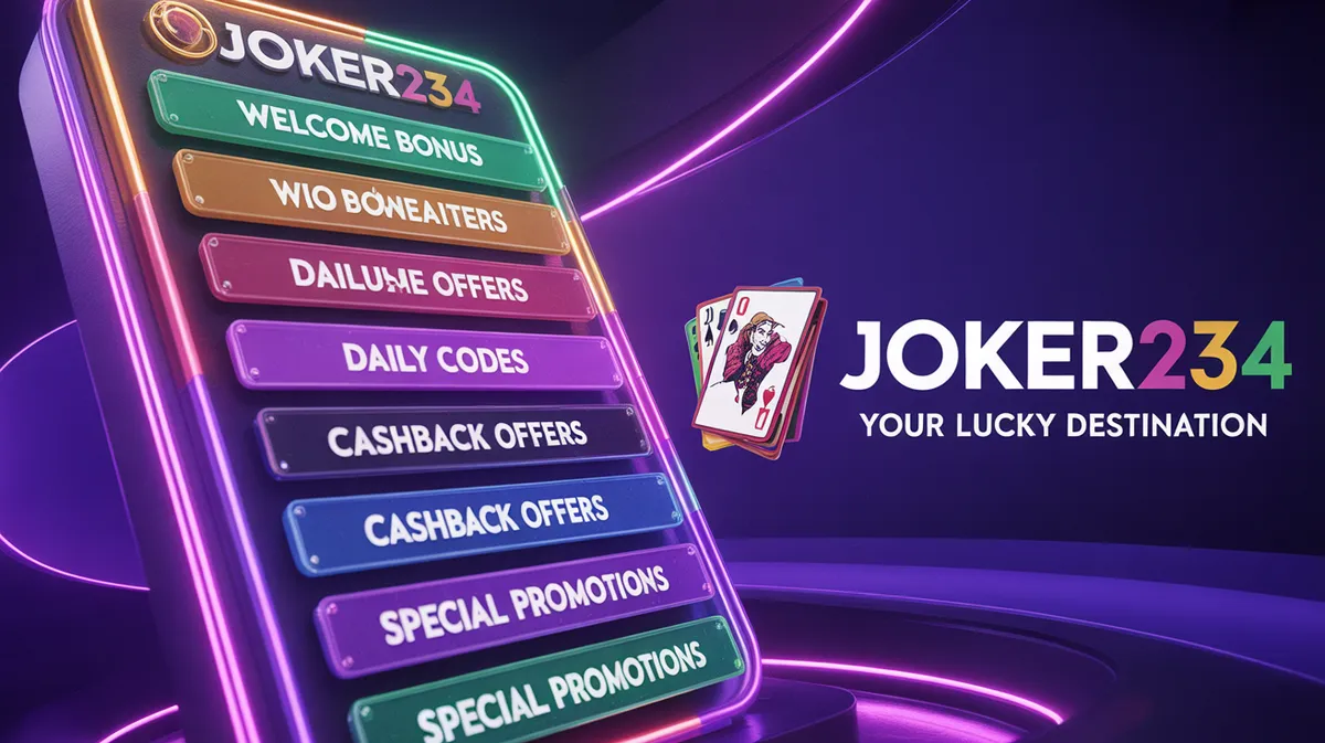 โปรโมชั่นและโบนัสของ joker234 ที่หลากหลายและคุ้มค่า